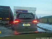 Politischer-Autoaufkleber