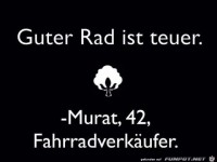 Guter Rad ist teuer