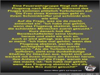 Eine Feuerwehrgruppe fliegt mit dem Flugzeug nach Mallorca