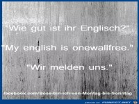 wie gut ist ihr englisch