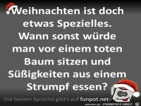 Weihnachten ist speziell