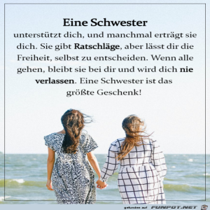 herz-Bild: Eine Schwester