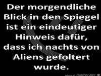 Blick in den Spiegel