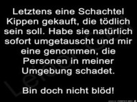 Bin doch nicht bl�d