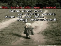 Aber wenn man es richtig macht