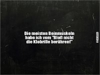 Lustiger Spruch zur Nutzung �ffentlicher Toiletten