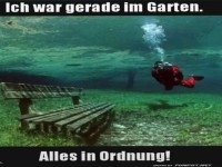 Im Garten ist alles in Ordnung