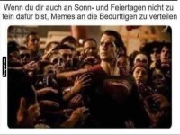 Superheld im Memedienst
