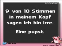 9 von 10 Stimmen sagen