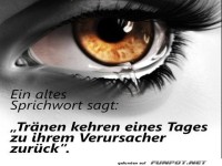 Ein altes Sprichwort