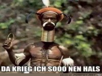 Da krieg ich so einen Hals