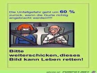 Den Gurt immer richtig anlegen