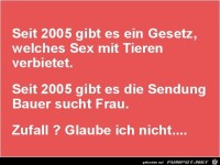 seit 2005 gibt es ein Gesetz.......