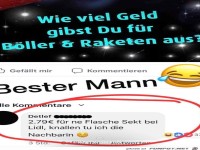 Wieviel gibst Du aus?