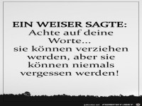 Deine Worte
