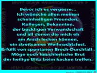 Bevor ich es vergesse