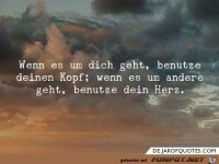 wenn es um dich geht