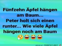Wie viele Aepfel