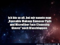 Das hie� fr�her Waschlappen