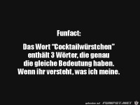 Das Cocktailw�rstchen