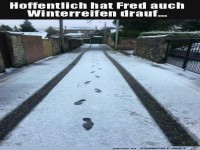 Er hatte wohl keine Winterreifen