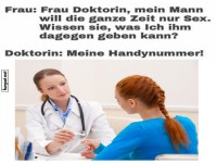 Lustiger Dialog beim Arztbesuch