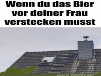 Geheimversteck auf dem Dach