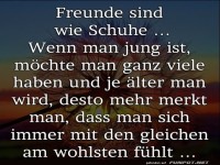 Freunde sind wie Schuhe
