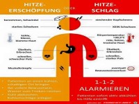 Wenn es jemanden bei der Hitze schlecht geht