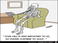 Please hold the line