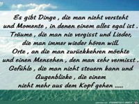 Es gibt Dinge, die man nicht versteht