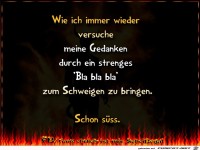 Wie ich immer wieder versuche...