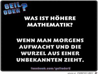 Was ist h�here Mathematik?