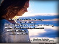 mit der Schoepfung der Frau