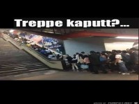 Treppe kaputt