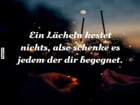 Ein Lcheln kostet nichts
