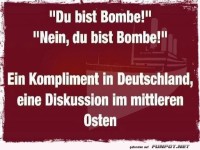 Ironisches Kompliment