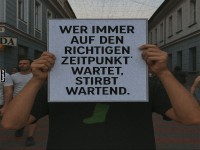 Warten auf den richtigen Zeitpunkt