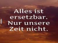 Zeit kann man nicht googeln!