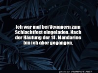 Veganer und das Schlachtfest