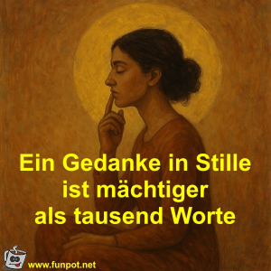 Ein-Gedanke-in-Stille-ist-m�chtiger-als-tausend-Worte.png von Fossy