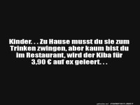 Eltern-Erkenntnisse im Restaurant