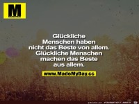 Glueckliche Menschen