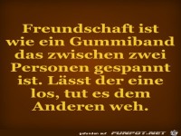 freundschaft ist wie ein 