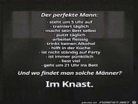 der perfeckte Mann.......