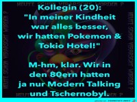 Unterhaltung mit Kollegin