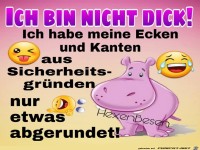 Bin nicht dick