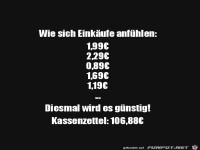 Wie sich Eink�ufe anf�hlen