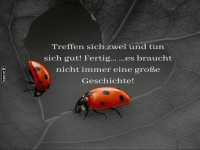 Marienkfer-Kaffeekrnzchen