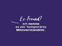 Temporäres Missverständnis, kein Ex!